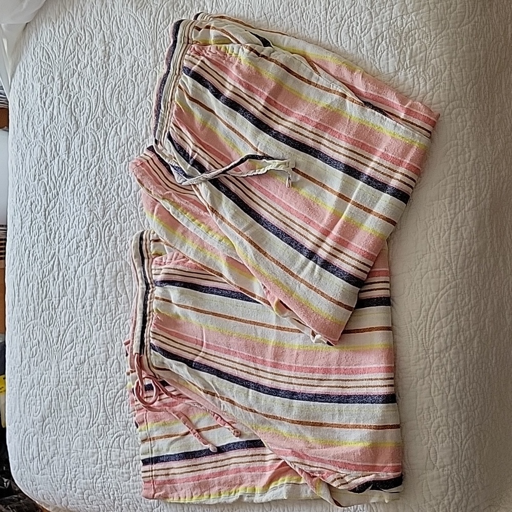 Old Navy Women's High-Waisted Linen-Blend Wide-Leg Pants- Size XL- Bundl…